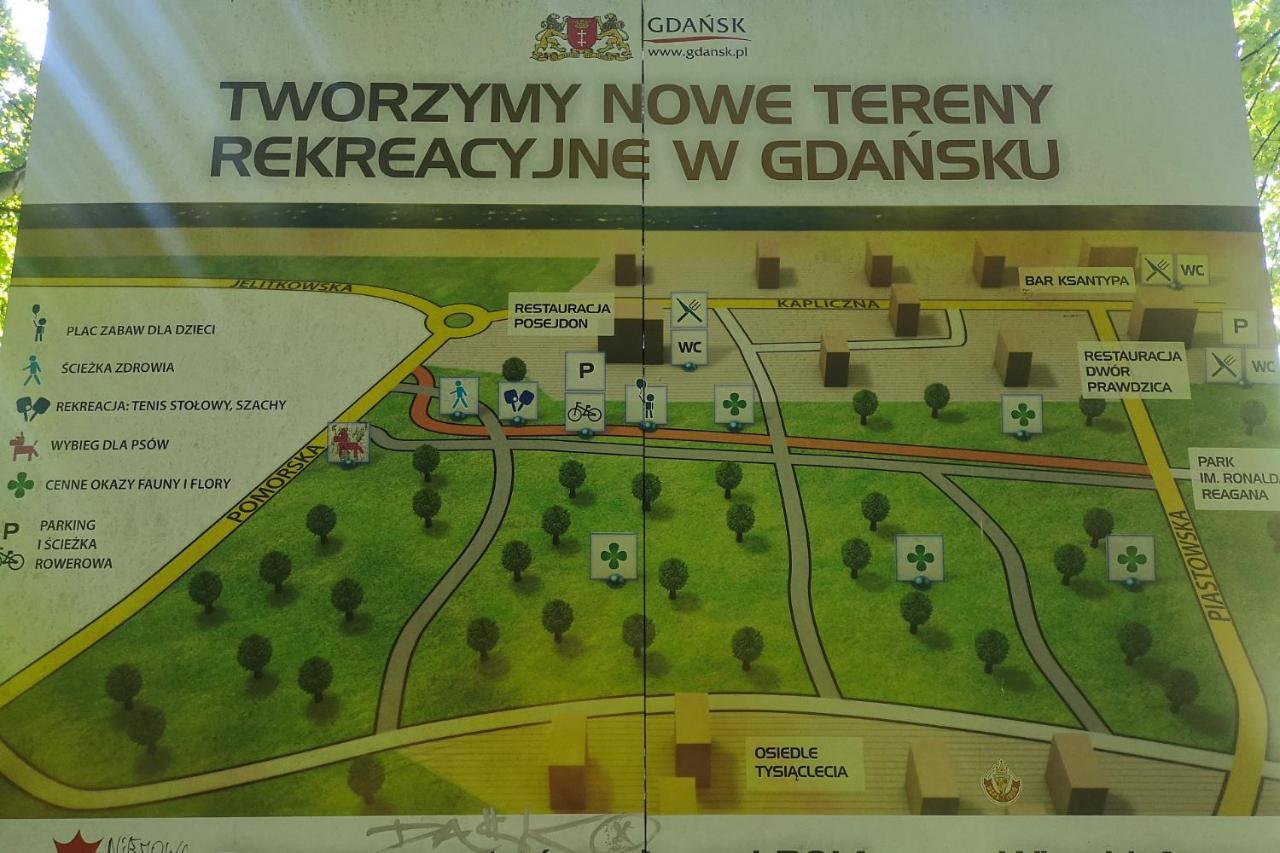 Lux Apartament Oliwa Park Przymorze Blisko Plaza Jelitkowo I Sopot Gdańsk